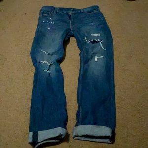 32/34 Levi Strauss distressed denim